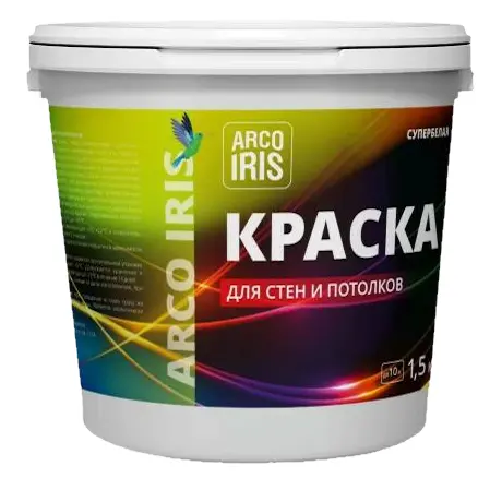 Краска Arco Iris для стен и потолков - купить в Астрахани