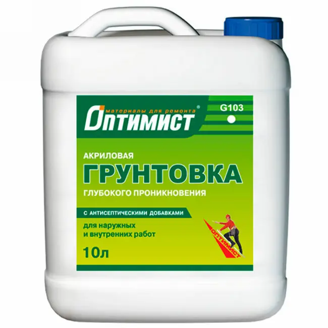 Грунтовка Оптимист глубокого проникновения - купить в Астрахани