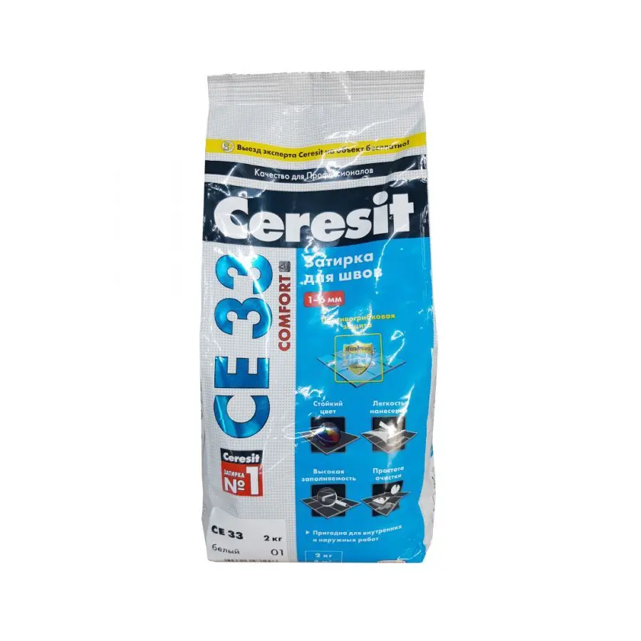 Затирка Ceresit CE33 - купить в Астрахани